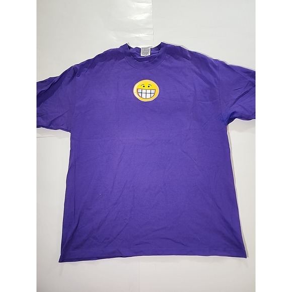 VINTAGE Y2K Do You YAHOO!? Purple‎ T-SHIRT Size XL